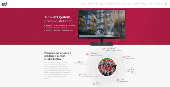 Nový web eD system