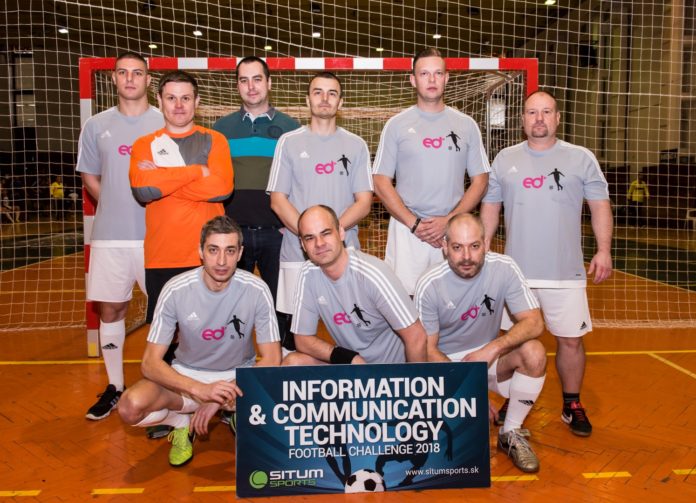 eD system Slovakia hrálo fotbal pro charitu